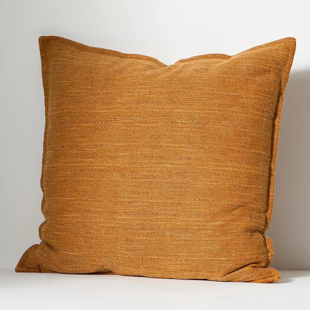 NWT Anthropologie Velvet Trova Pillow Brown 18 x 18 - Picture 3 of 3